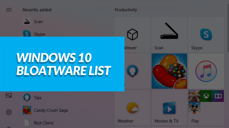 Windows 10 bloatware list 2022| Uninstall These Unnecessary Windows 10 programs