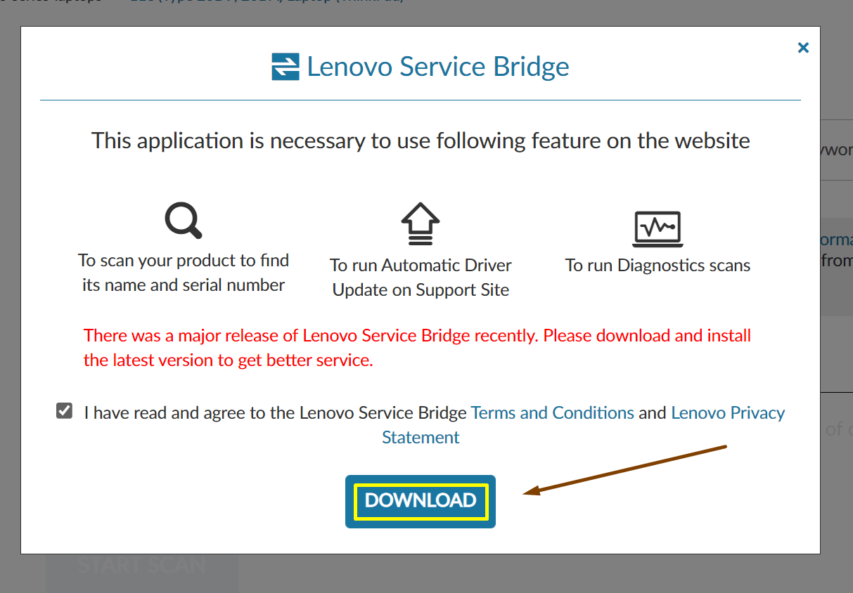 downlaod lenvo service bridge
