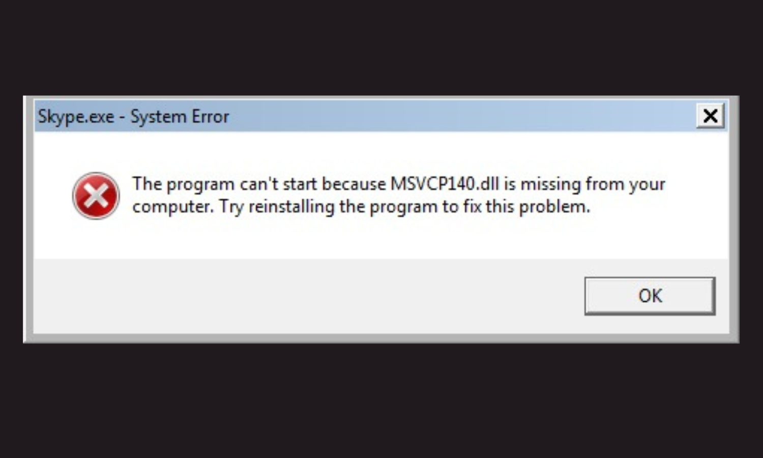 msvcp140 dll windows 7 32 bits download